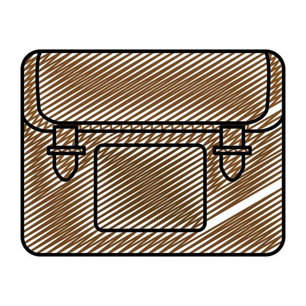 Doodle Objeto Pasta Para Salvar Documentos Importantes Ilustração Vetorial —  Vetores de Stock
