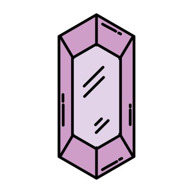 renk parlak mücevher lüks taş aksesuar vektör çizim