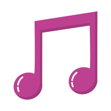 2 sekizinci nota işareti ritim vektör çizim