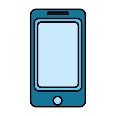 renk elektronik smartphone teknoloji nesne tasarlamak vektör