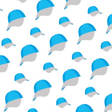 Cap rahat tekstil aksesuar arka plan vektör çizim