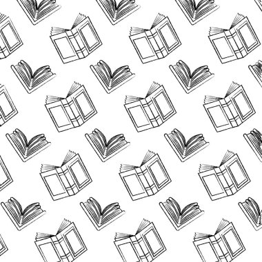 Grunge açık kitap bilgi nesne arka plan vektör çizim