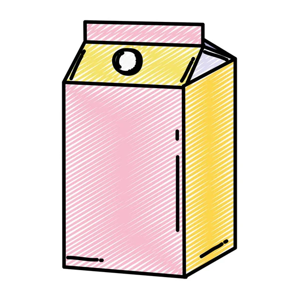 Каракулі Коробка Краси Стиль Упаковки Прикраси Векторні Ілюстрації — стоковий вектор