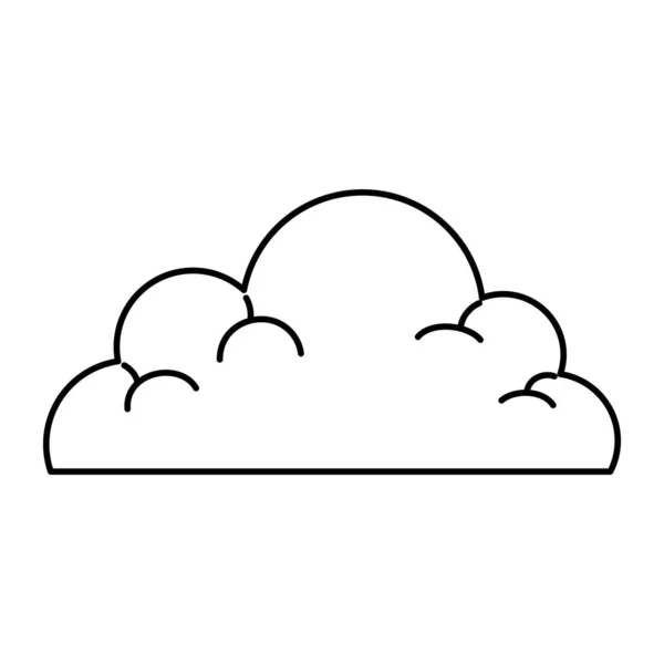 线自然蓬松云天天气向量例证 — 图库矢量图片