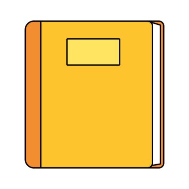 öğe kitap karikatür vektör çizim grafik tasarım eğitimi