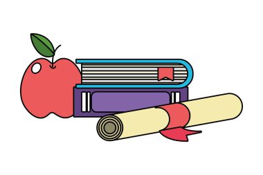 öğeleri karikatür vektör çizim grafik tasarım eğitimi