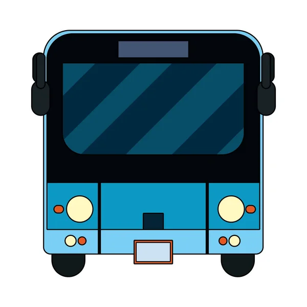 Dopravní Koncepce Autobus Kreslené Vektorové Ilustrace Grafický Design — Stockový vektor
