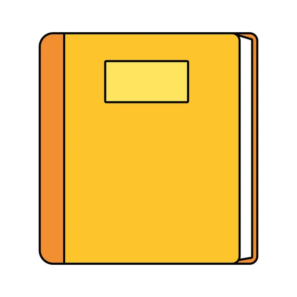 Estudo Elemento Livro Desenho Animado Vetor Ilustração Gráfico Design —  Vetores de Stock