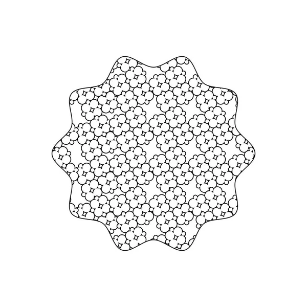 Linienstern Mit Grafischem Stil Hintergrund Textur Vektor Illustration — Stockvektor