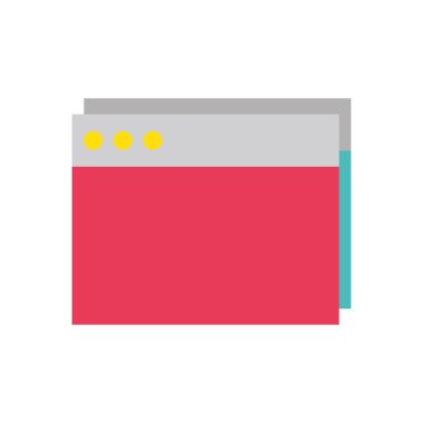 Web sitesi Internet sayfa teknoloji tasarlamak vektör