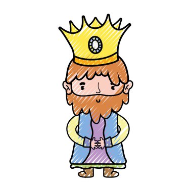 Kral kraliyet İngiltere ve İmparatorluk Tema izole tasarım vektör çizim