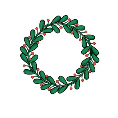 rustik doğal dalları yaprakları tasarlamak vektör