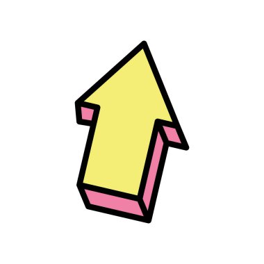 Yaratıcı ok tasarlamak grapphic öğesi vektör