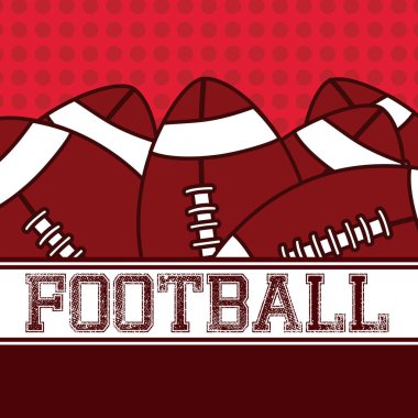 Spor futbol topları illüstrasyon grafik tasarım vektör