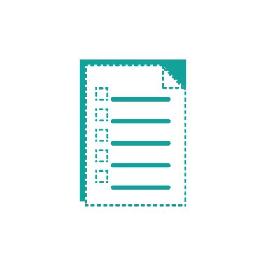 Evrak bilgi arşivi office vektör çizim şekli belgeleri noktalı