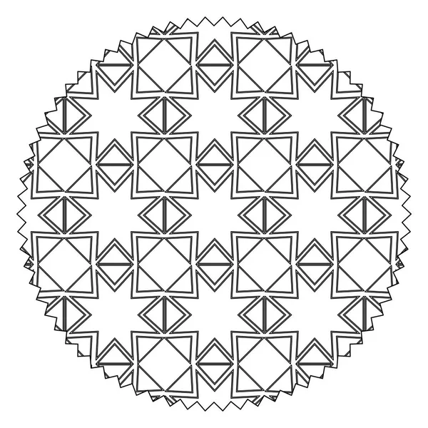 线圆与样式抽象形状背景画装饰向量例证 — 图库矢量图片