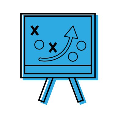 tasarım vektör çizim kurulu ok ve sembolleri ile renk