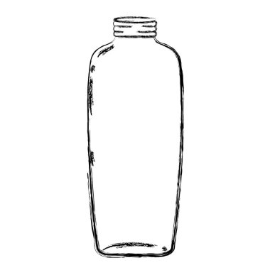 Grunge uzun mason cam korumak sanat vektör çizim