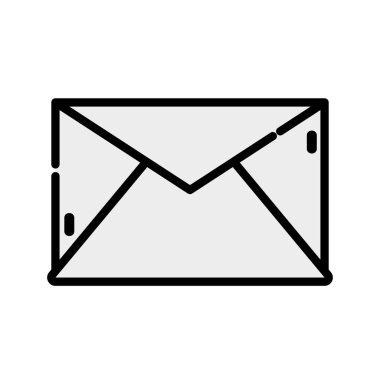 e-posta mektup mesaj metin tasarlamak vektör