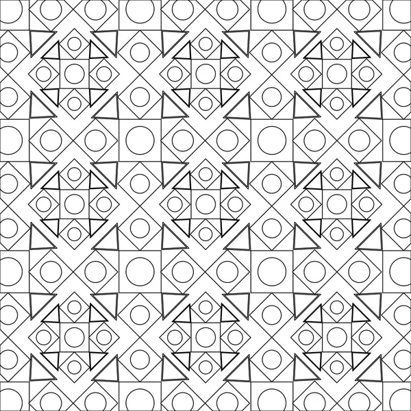 Line Pattern Geometric Shapes Background Design Vector Illustration — Stock Vector
