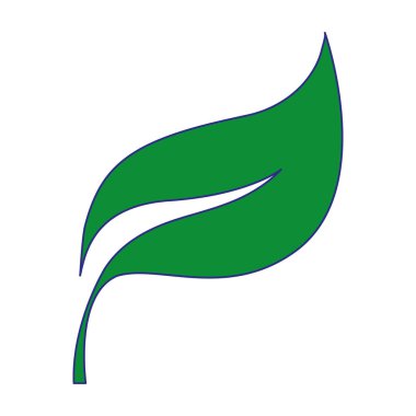 tam renkli doğa egzotik bitki yaprak tasarlamak vektör