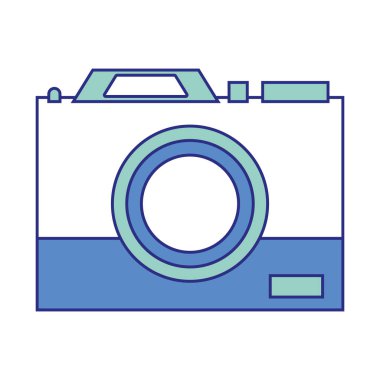 tam renkli dijital kamera teknolojisi donanımları tasarlamak vektör