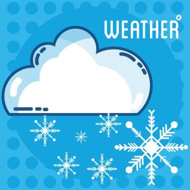 Hava ve forescast Meteoroloji vektör çizim grafik tasarım