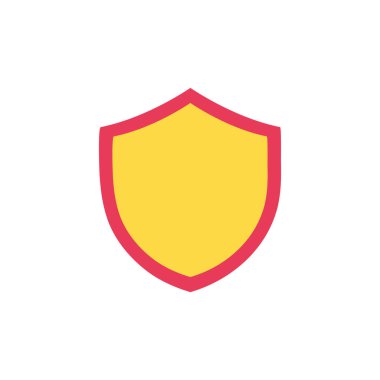 kalkan güvenlik koruma web simge vektör çizim