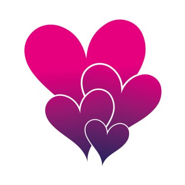 siluet kalpler tutku sanat dekorasyon tasarım vektör çizim