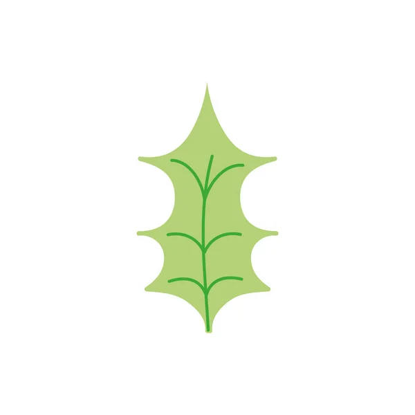フローラル ガーデン 自然観察テーマ分離デザイン ベクトル イラストの葉 — ストックベクタ