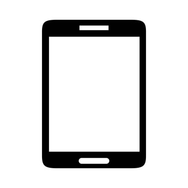 Smartphone arayıp iletişim vektör çizim için mobil kontur