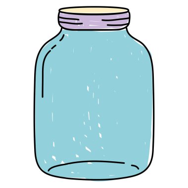 uzun ve geniş cam koru vektör çizim mason