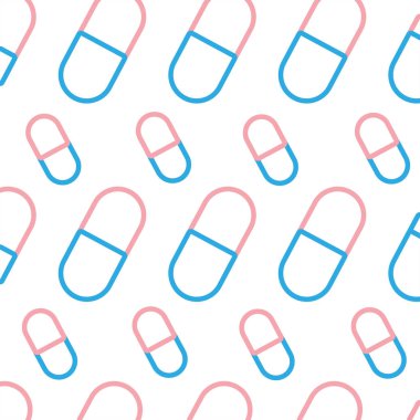 satırı ilaç hap ilaç tıbbi tedavi arka plan vektör çizim