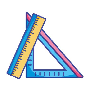 Cetveller mutfak eşyaları eğitim okul ve vektör çizim öğrenmek