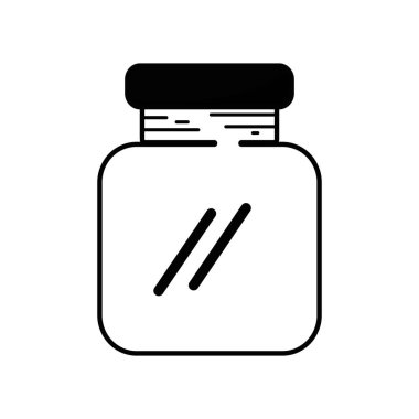 kontur cam ve kristal küp nesne vektör çizim kaydetmek için