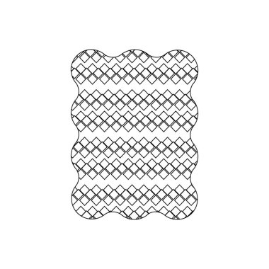 satır şekil grafik dekorasyon arka plan desen vektör çizim ile