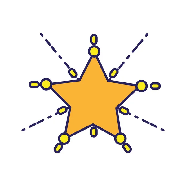 光沢のある星メリー Chritsmas 装飾ベクトル図 — ストックベクタ