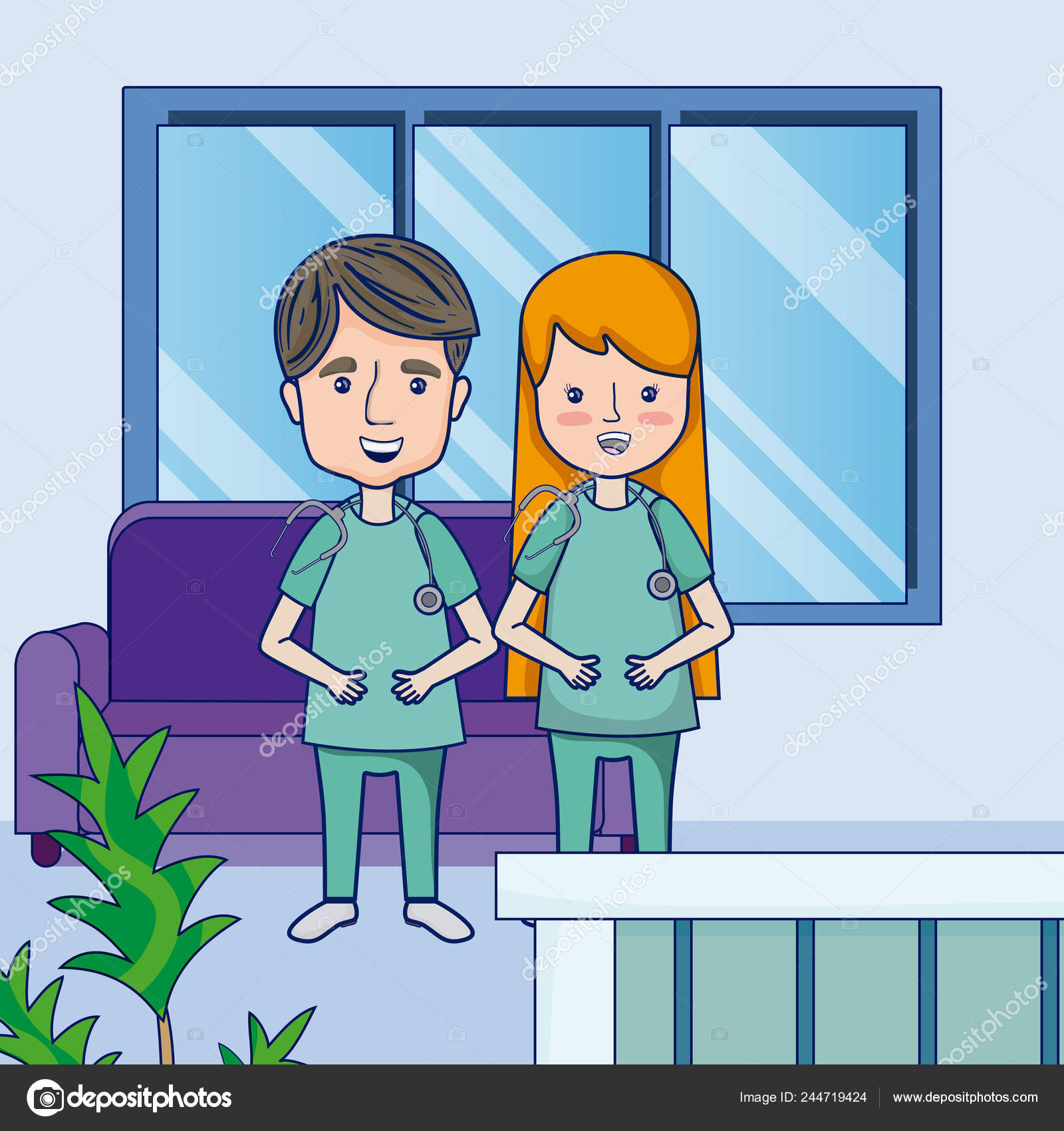 Funny Doctors Cartoons Hospital Vector Illustration Graphic Design Stock Vector Image by Β©stockgiu #244719424 Funny Doctors Cartoons Hospital Vector Illustration Graphic Design Stock Vector Image by Β©stockgiu #244719424