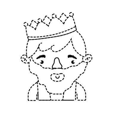 Kral kraliyet İngiltere ve İmparatorluk Tema izole tasarım vektör çizim