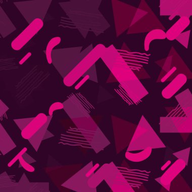 renk üçgen soyut rakamlar stil arka plan vektör çizim ile