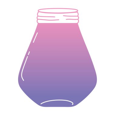 renk siluet orta ve geniş mason cam vektör çizim korumak