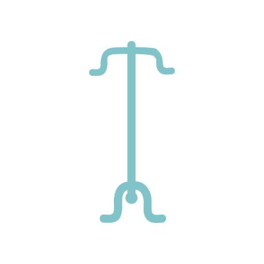 giysi askısı vektör illüstrasyon renkli ceket raf nesne