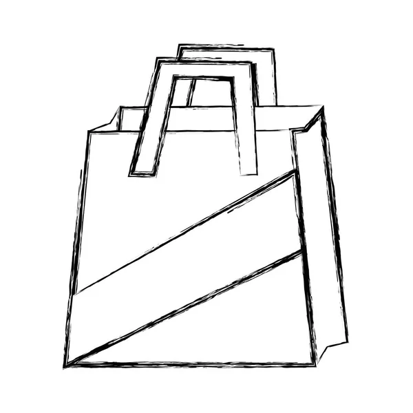 Рисунок Сумка Объект Пользовательского Магазина Векторной Иллюстрации — стоковый вектор