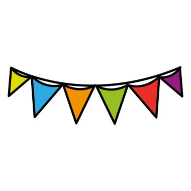 bayrak kutlama süsleme tasarlamak vektör parti