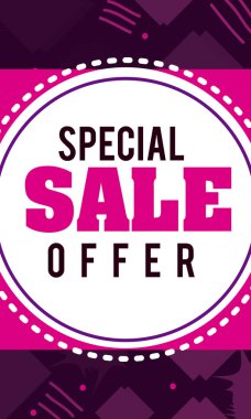 Satış, promosyonlar ve indirimler el ilanı ve afiş