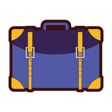 çizgi renk seyahat etmek sırt çantası yolculuk turist macera vektör çizim