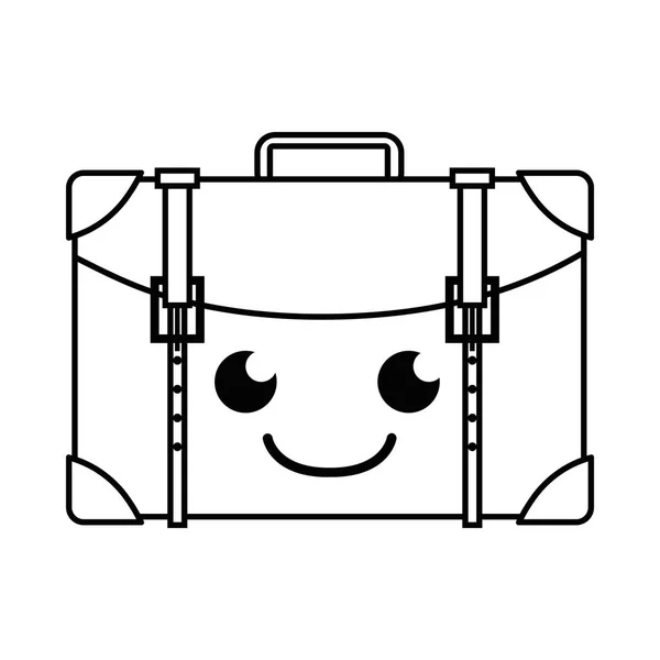 Счастливый Туристический Рюкзак — стоковый вектор