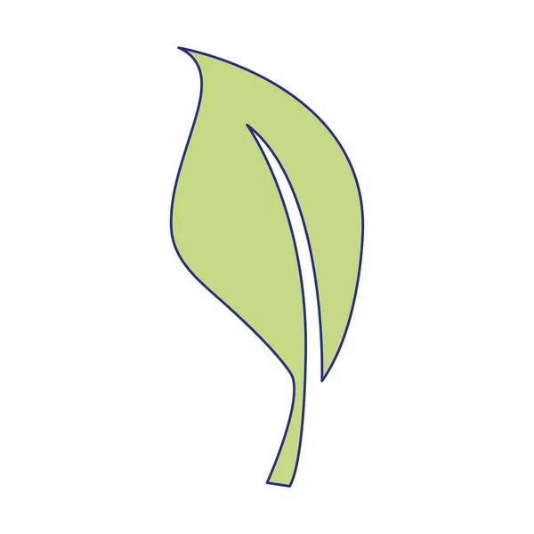全彩自然叶子异国情调植物设计向量例证 — 图库矢量图片