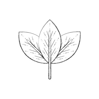 sanal gerçeklik yaprakları ile dolaşma aygıt vektör çizim şekil