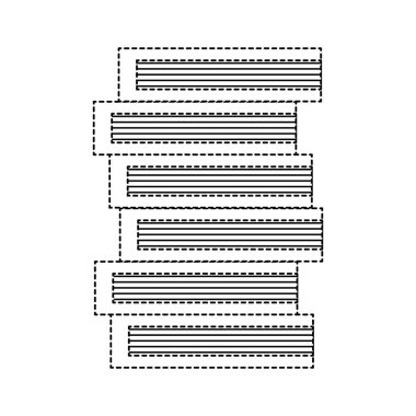 noktalı şekil eğitim kitapları kowledge ders kitabı vektör çizim nesnesine